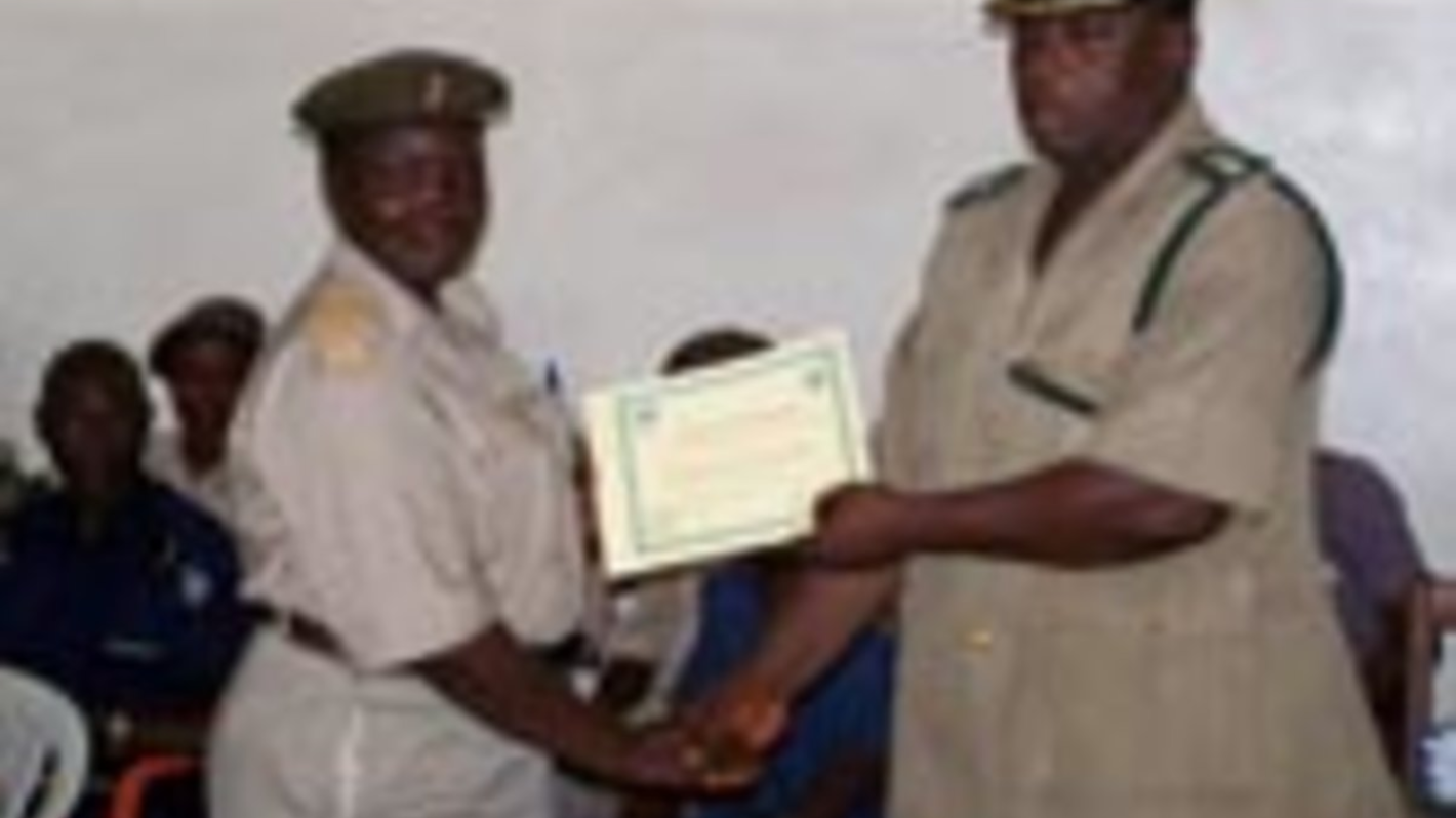 Regional training of prisons officers and detention personnel.