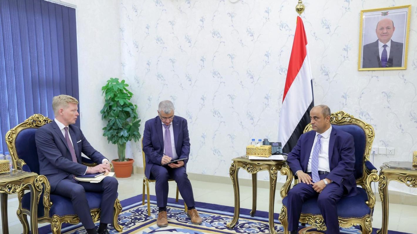 SE Grundberg meeting with Yemeni PM 