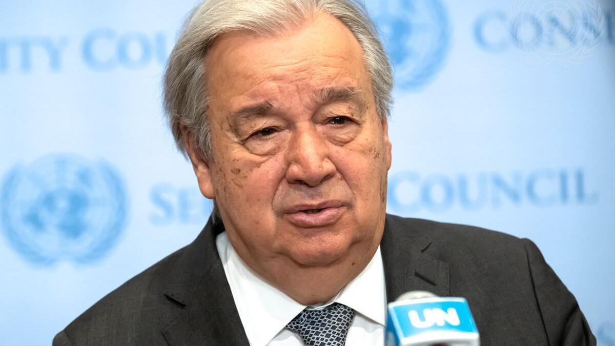 UN Secretary-General António Guterres