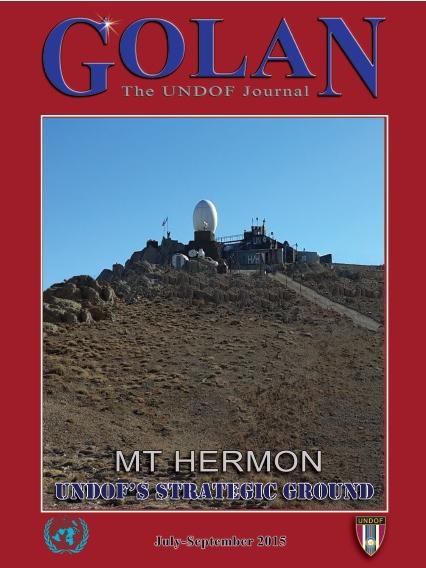 Golan Journal 144, July - September 2015