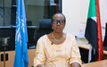 نائبة ممثل الأمين العام للسودان، الموظفة المسؤولة عن بعثة يونيتامس، المنسقة المقيمة، منسقة الشؤون الإنسانية في السودان - رسالة بمناسبة يوم الأمم المتحدة