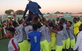 بطولة لكرة القدم تهدف إلى تعزيز التعايش بين المجتمعات في الجنينة